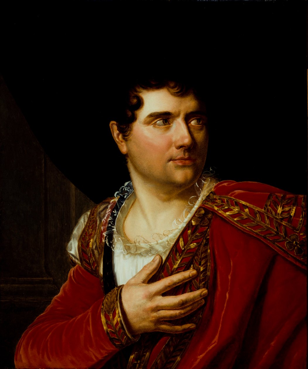 Jean-Baptiste-Sauveur Gavaudan portréja 1772-1840, 1799 körül. alkotó: Henri Françoiss Riesener