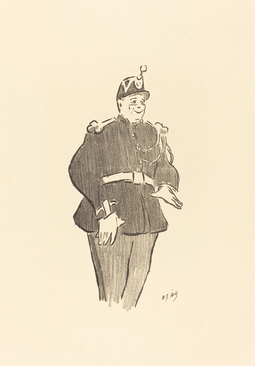 Rendőr alkotó: Henri Gabriel Ibels