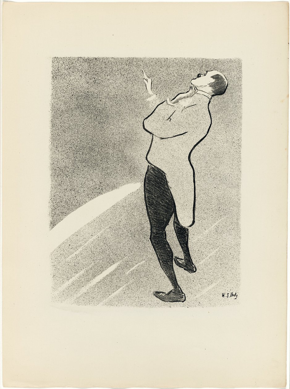 Kam-Hill, a Le Café-Concert-től alkotó: Henri Gabriel Ibels