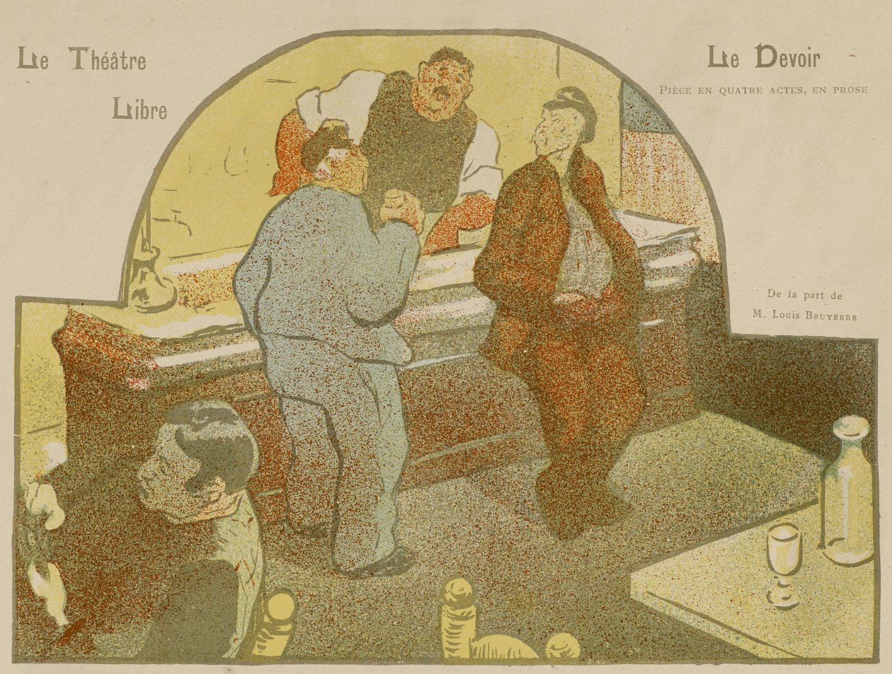 A Szabad Színház: Le Devoir alkotó: Henri Gabriel Ibels
