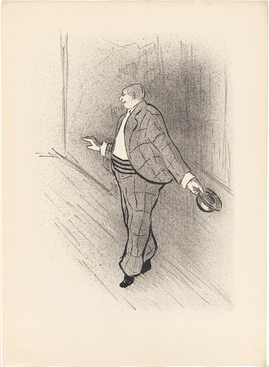 Libert, a Le Café-Concertből alkotó: Henri Gabriel Ibels