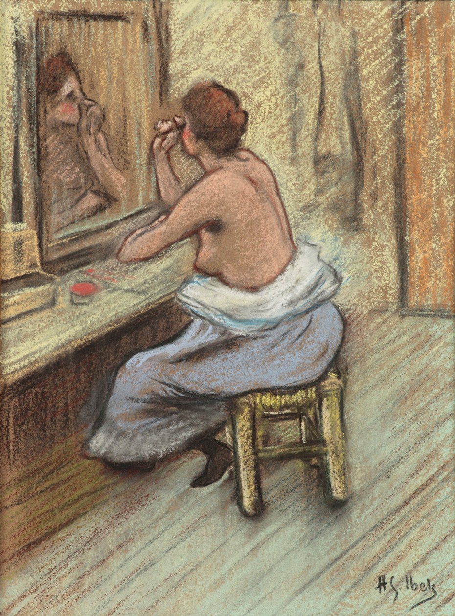 Hazugság hazugság, c. 1895. alkotó: Henri Gabriel Ibels