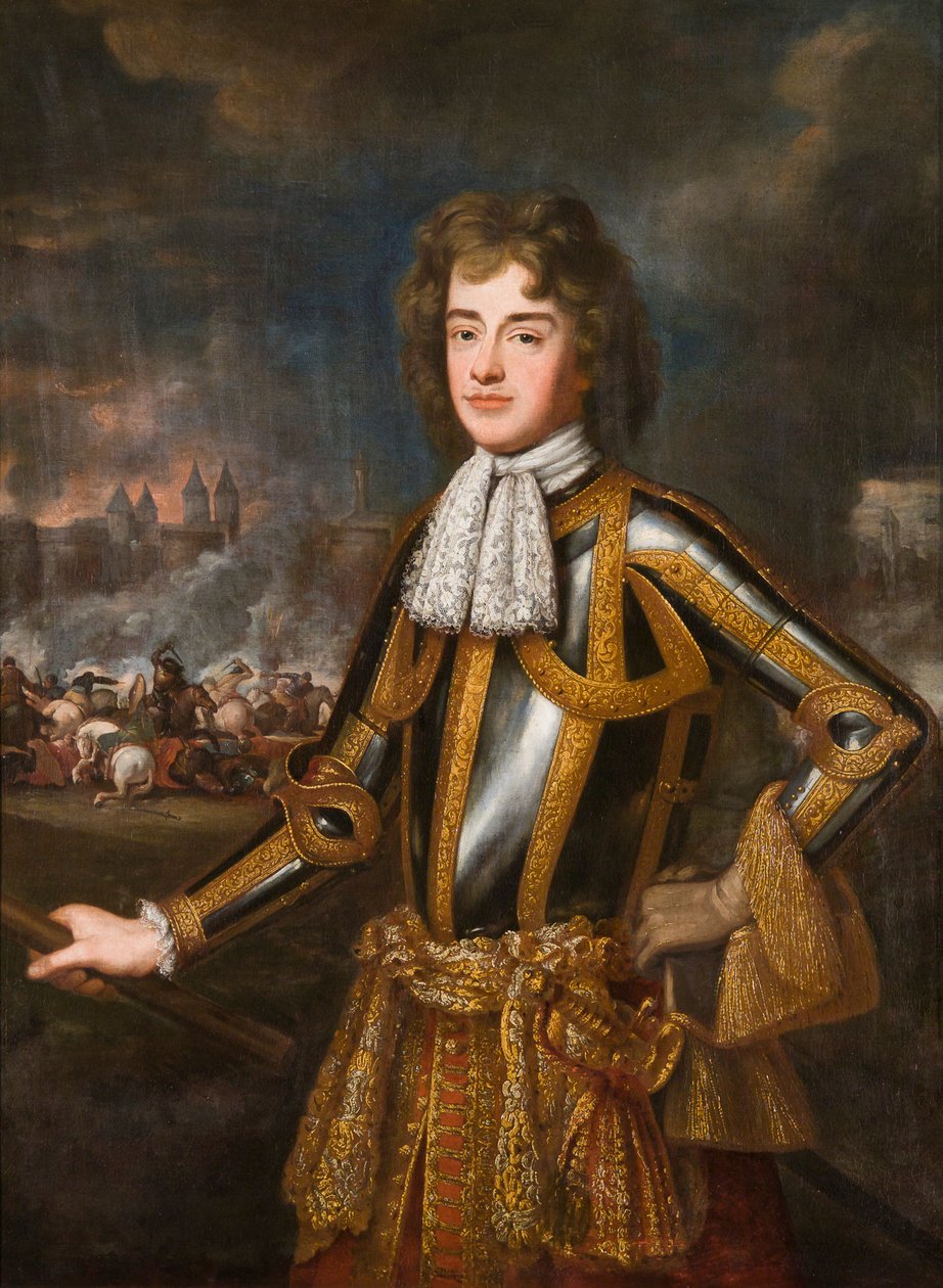 Henri Gascar - Philipp Erasmus liechtensteini herceg portréja (1664-1704) alkotó: Henri Gascar