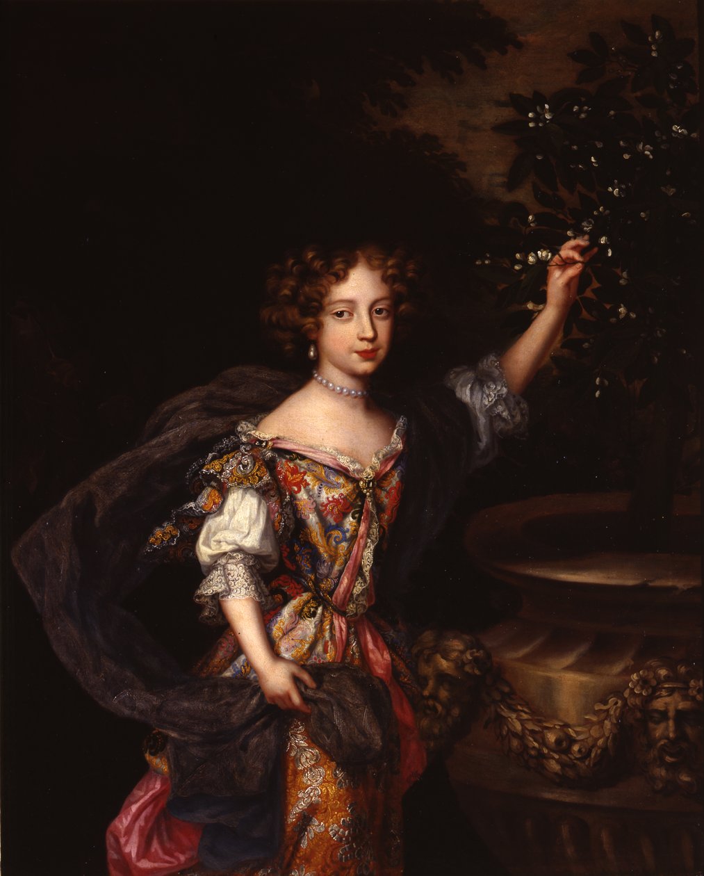 Erzsébet, Somerset hercegnő portréja, 1683 körül (olaj, vászon) alkotó: Henri Gascars