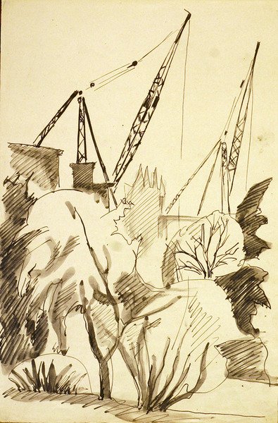 Újjáépítés, London alkotó: Henri Gaudier Brzeska