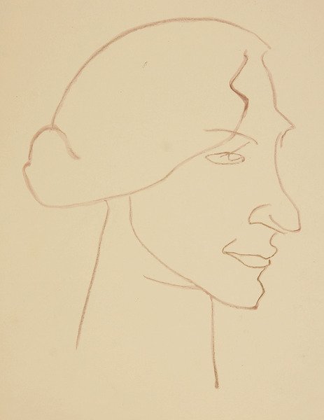 Sophie a profilokban alkotó: Henri Gaudier Brzeska