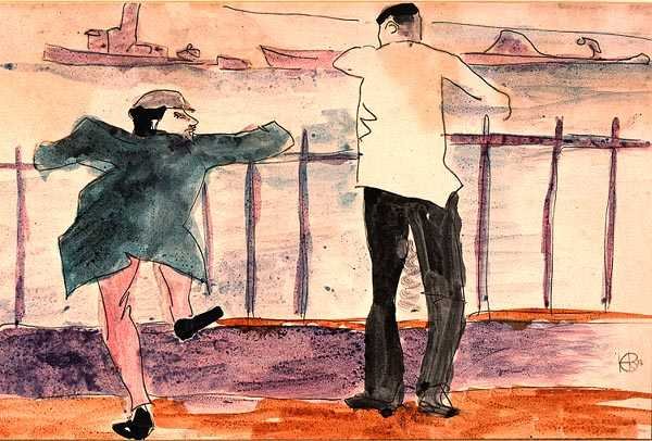 Tengerpart alkotó: Henri Gaudier Brzeska