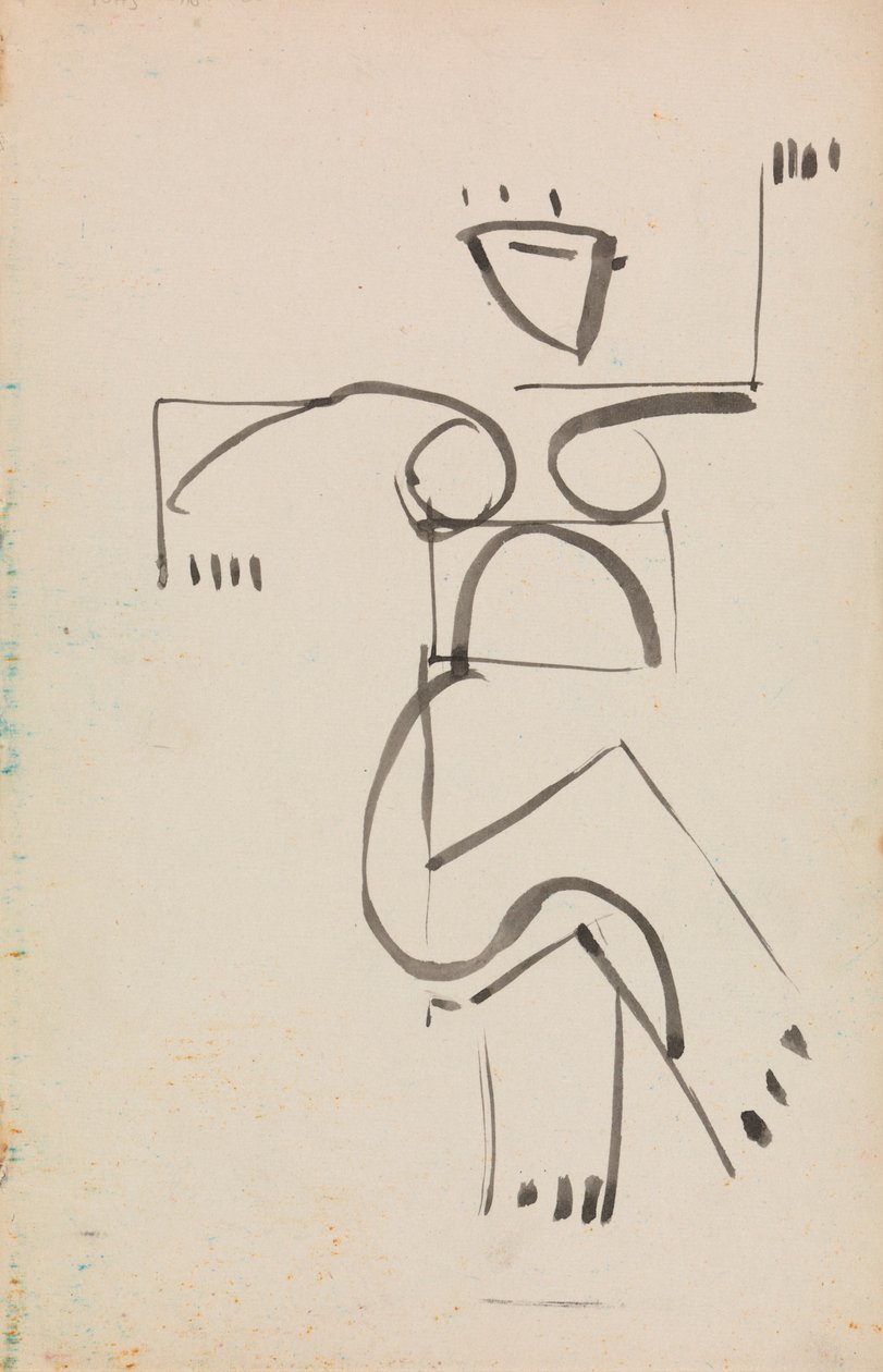 Táncoló figura alkotó: Henri Gaudier Brzeska