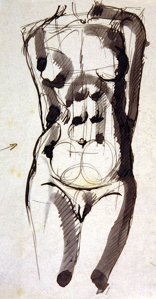 Női törzs alkotó: Henri Gaudier Brzeska