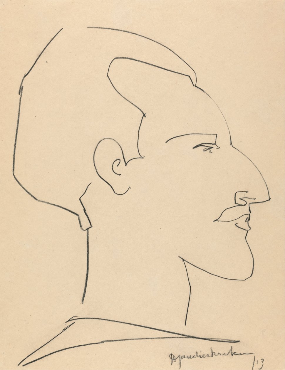 Horatius Brodszkij alkotó: Henri Gaudier Brzeska