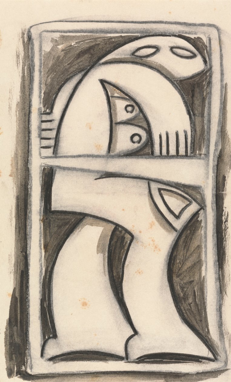 Álló női alak alkotó: Henri Gaudier Brzeska