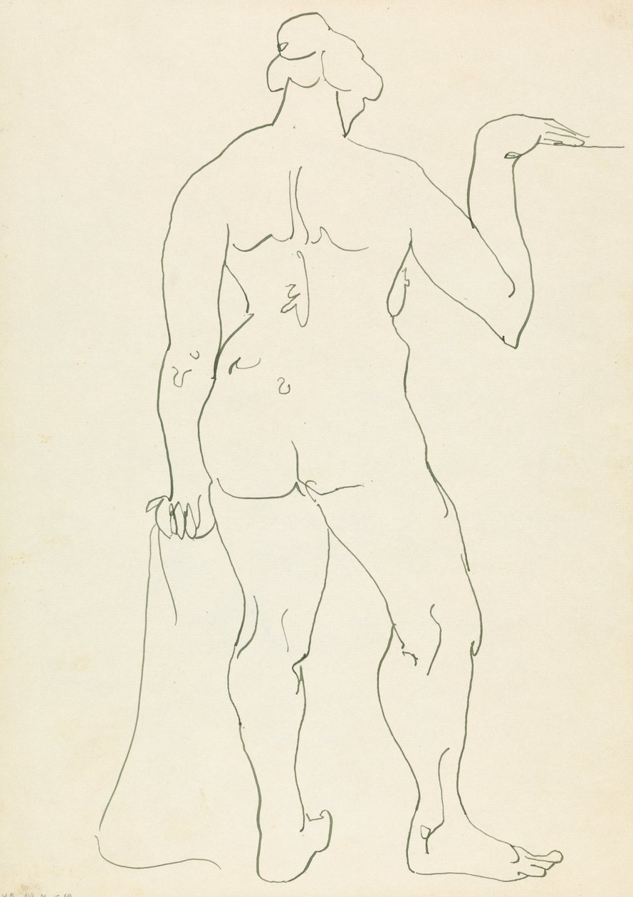 Álló női alak alkotó: Henri Gaudier Brzeska