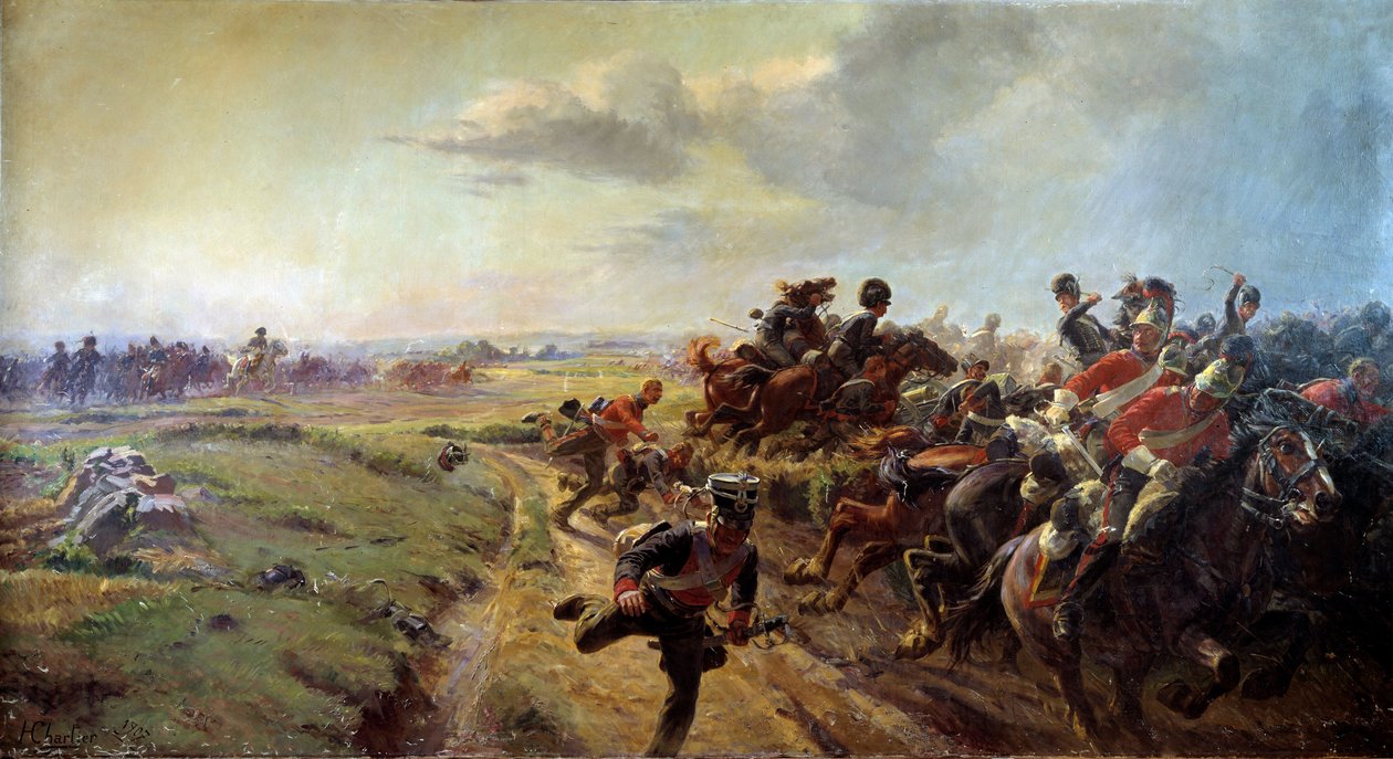 Waterloo előestéje (június 16 alkotó: Henri Georges Jacques Chartier