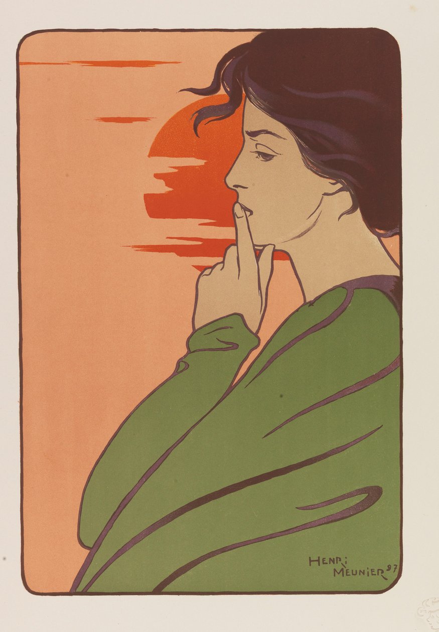 A csend órája A csend órája, 1897. alkotó: Henri Georges Meunier