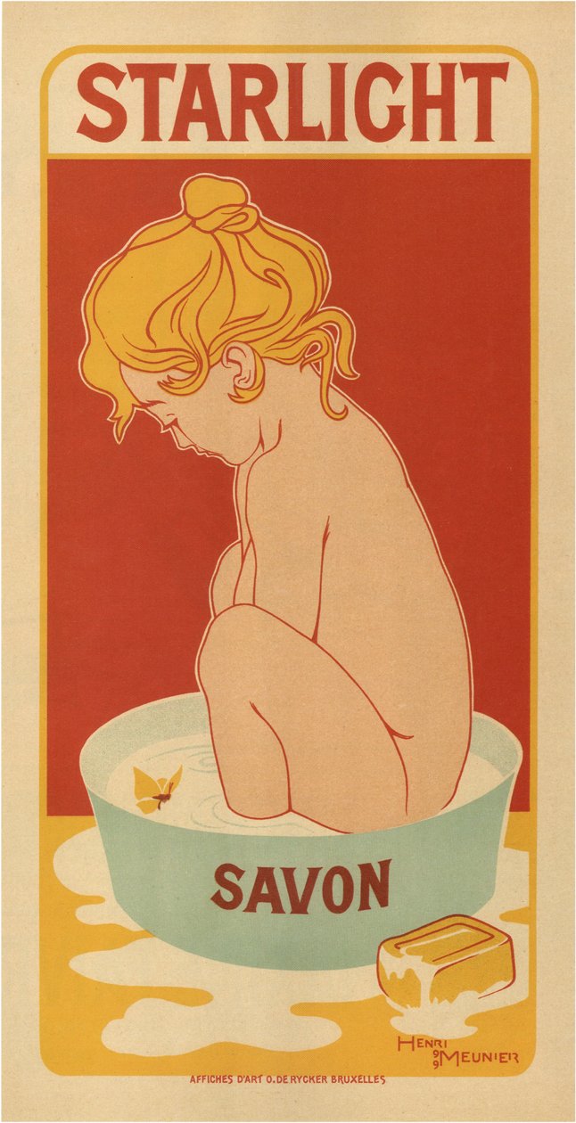 Starlight Savon, 1899 alkotó: Henri Georges Meunier