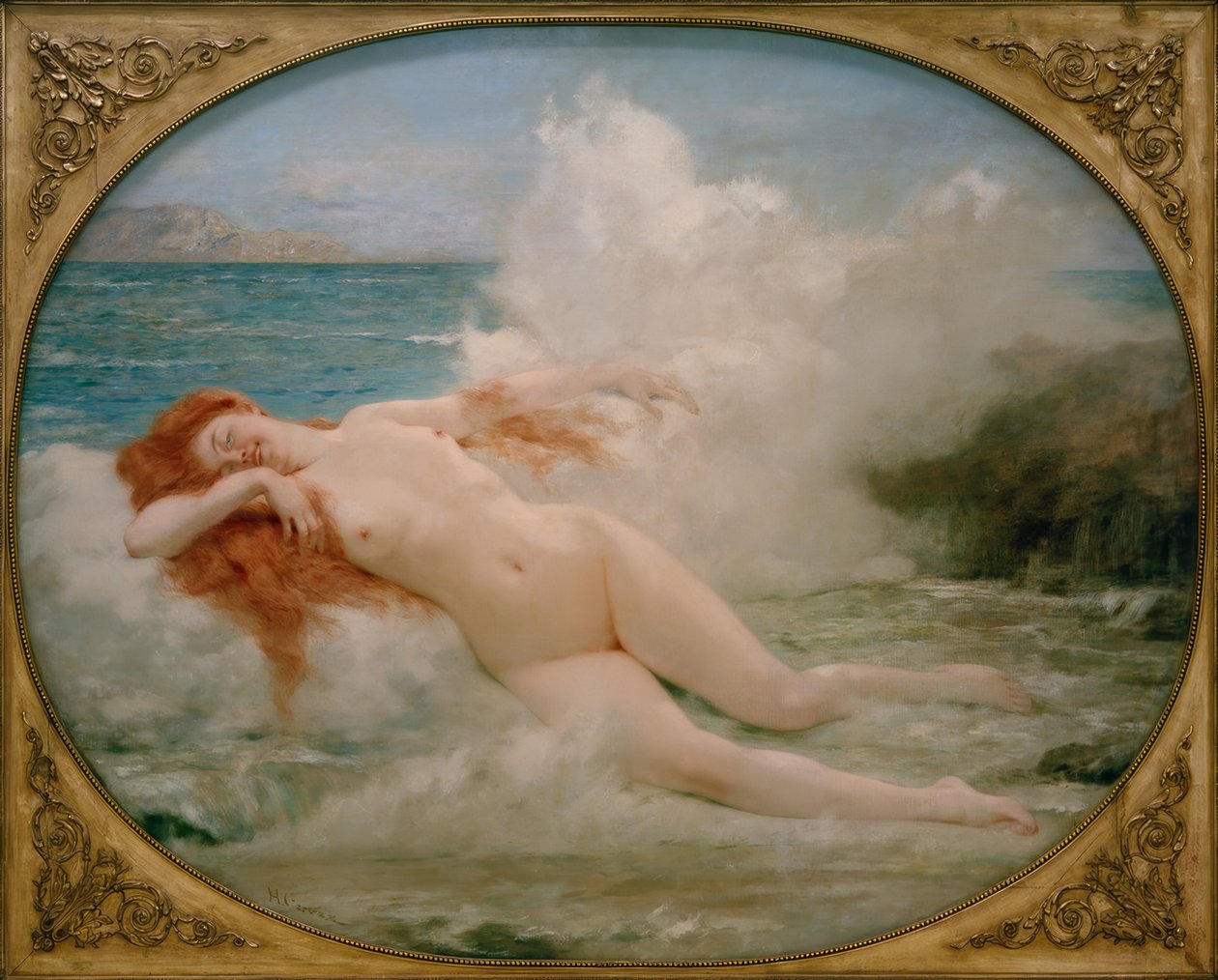 Vénusz születése alkotó: Henri Gervex