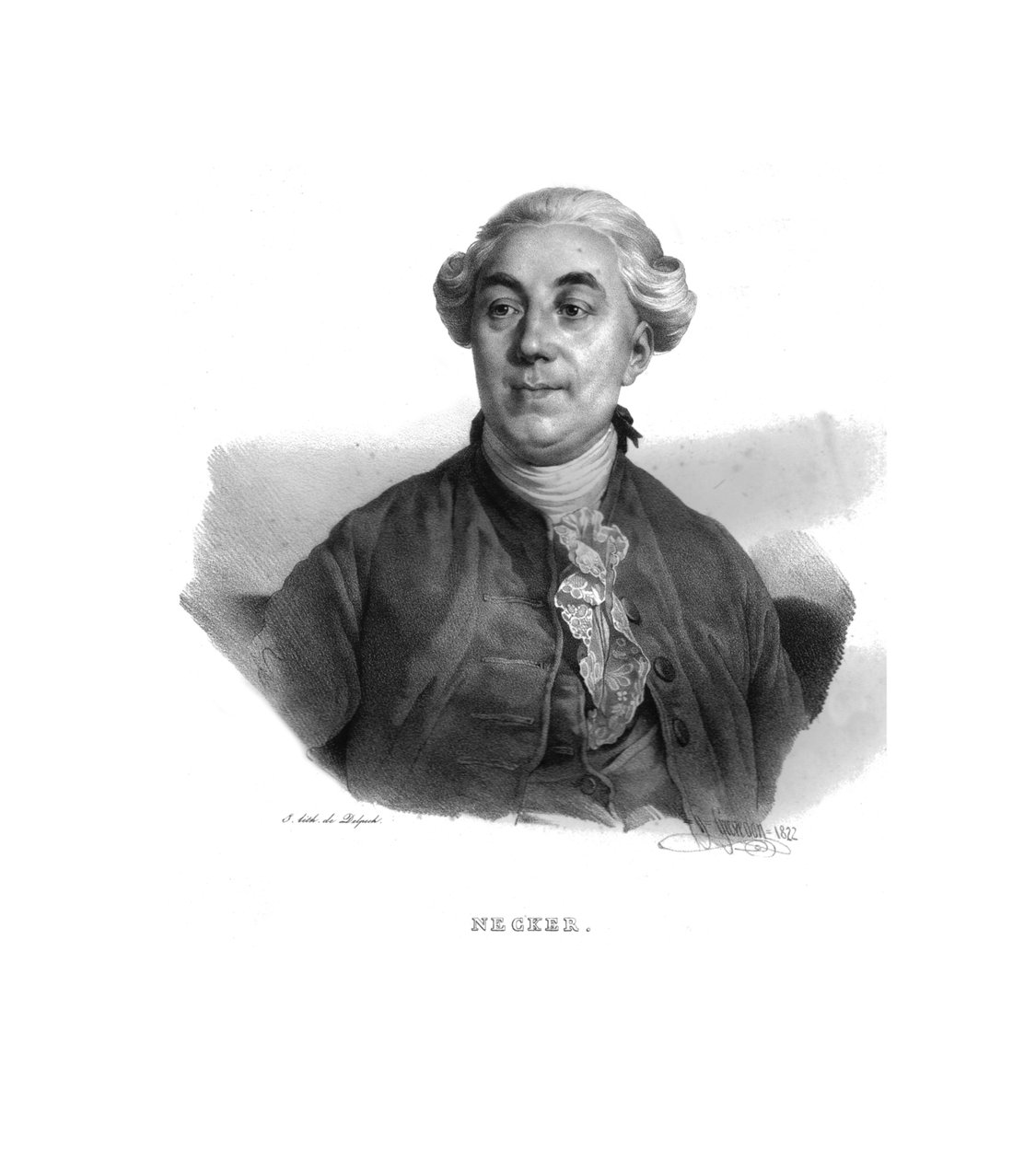 Necker, Jacques Necker, 1822 alkotó: Henri Grevedon