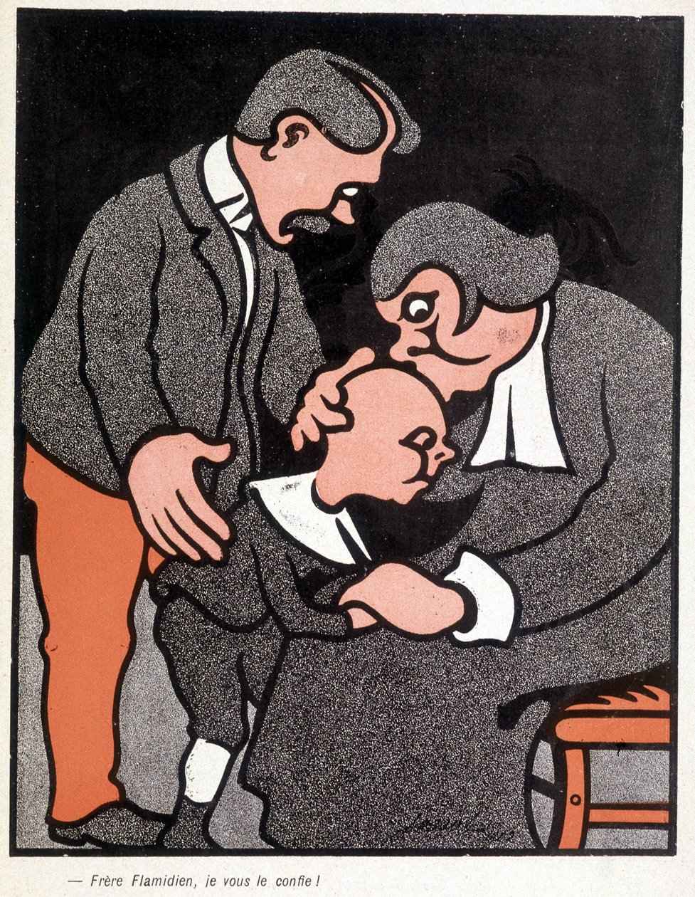 Frère Flamidien, je vous le confie - Henri Gustave Jossot (1866-1951), in "L