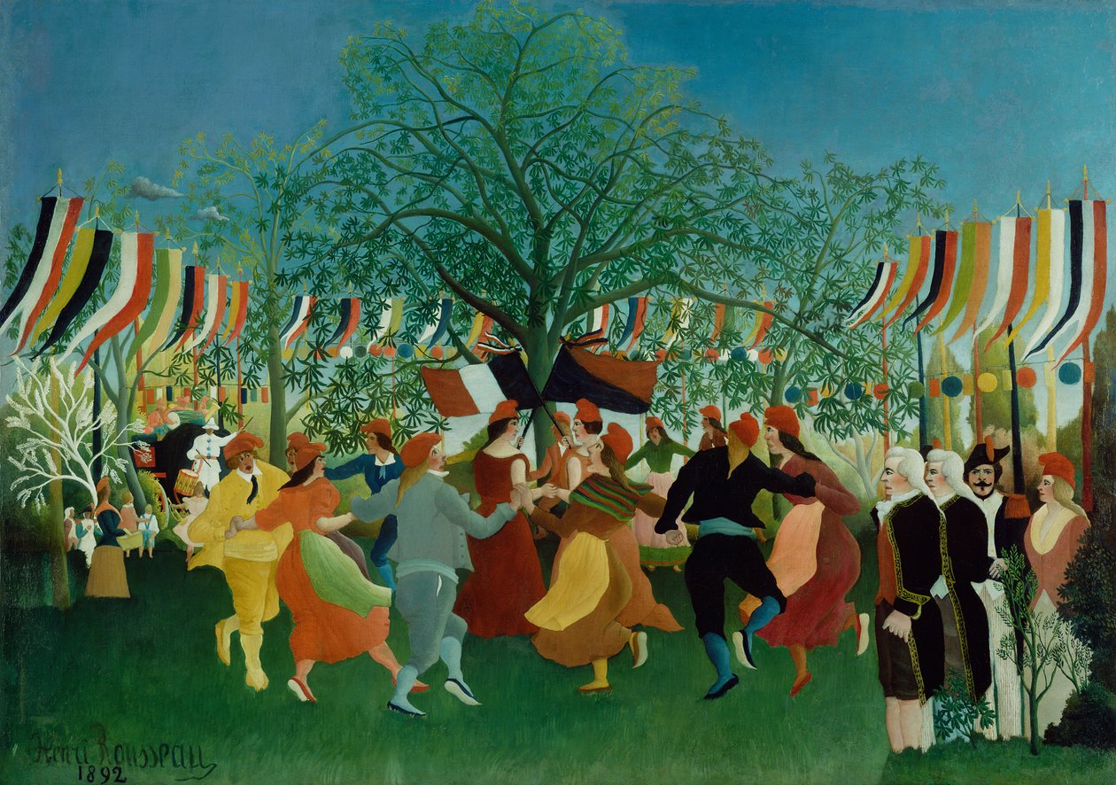 A függetlenség századik évfordulója alkotó: Henri J.F. Rousseau