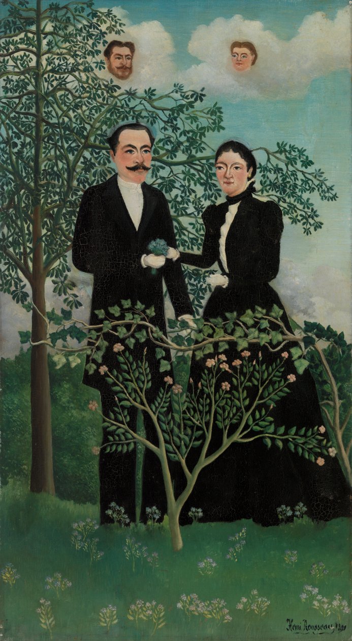 Múlt és jelen, 1899 alkotó: Henri J.F. 1844 1910 Rousseau