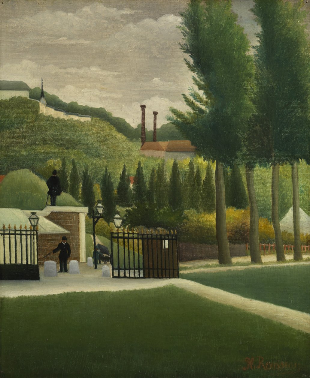 The Toll House, 1890 körül alkotó: Henri J.F. 1844 1910 Rousseau