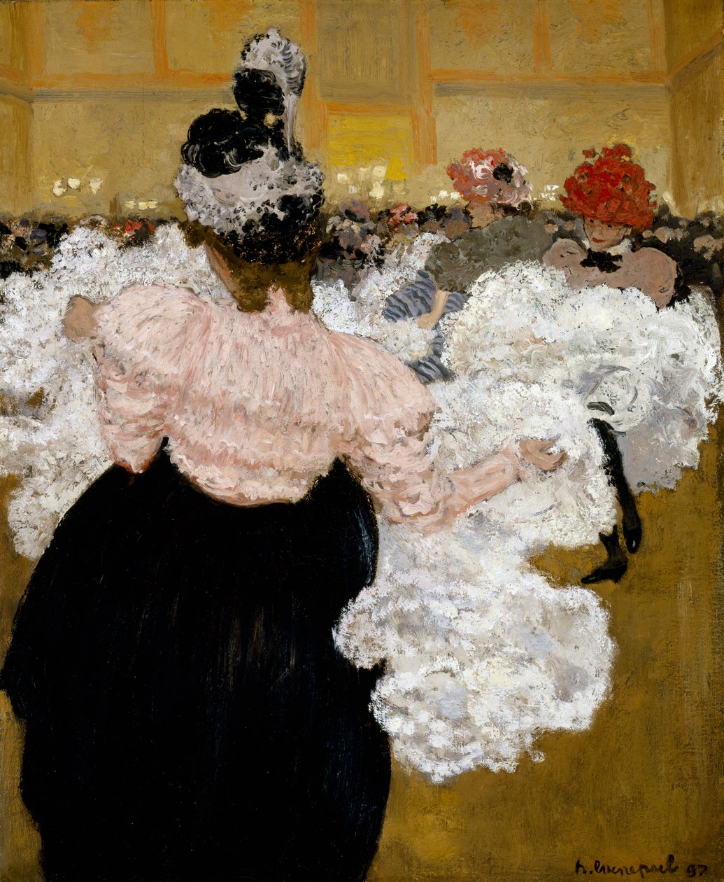A Moulin Rouge-ban, 1897 alkotó: Henri Jacques Edouard Evenepoel