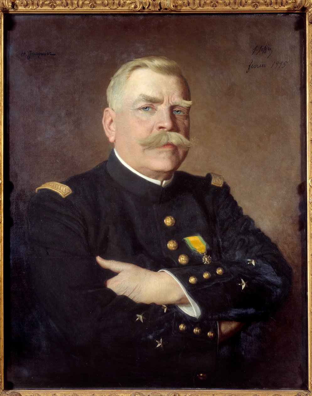 Joseph Joffre (1852-1931) francia marsall portréja. Henry Jacquier (1878-1921) festménye. 1915. Méret 0,81 x 0,65 Versailles, Chateau Museum alkotó: Henri Jacquier