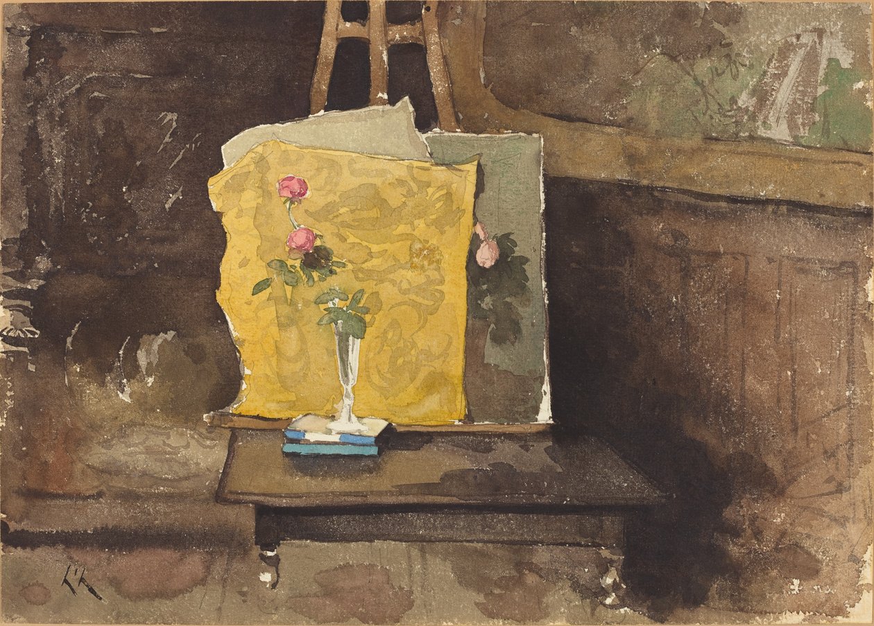 Egy stúdió sarka alkotó: Henri Joseph Harpignies