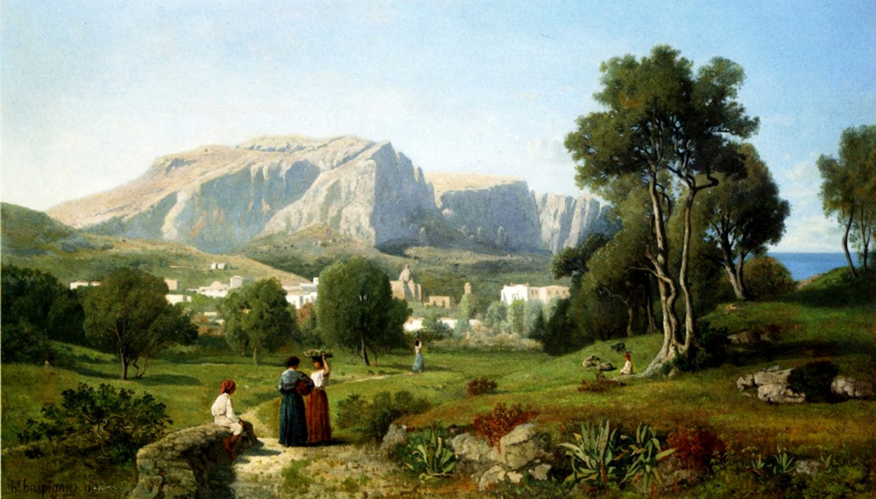 Halásznadrág alkotó: Henri Joseph Harpignies