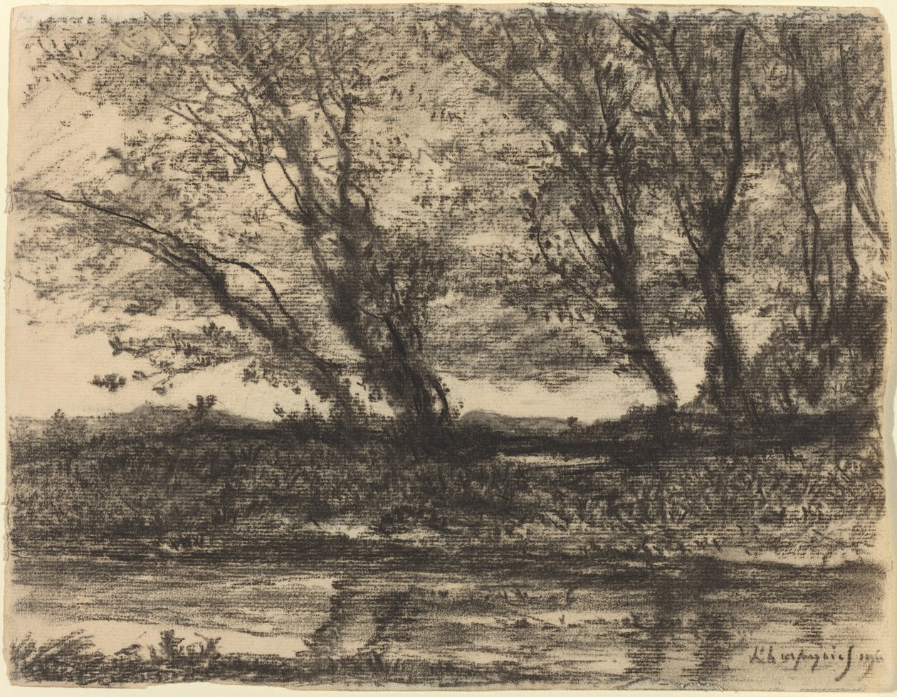 Tájkép alkotó: Henri Joseph Harpignies