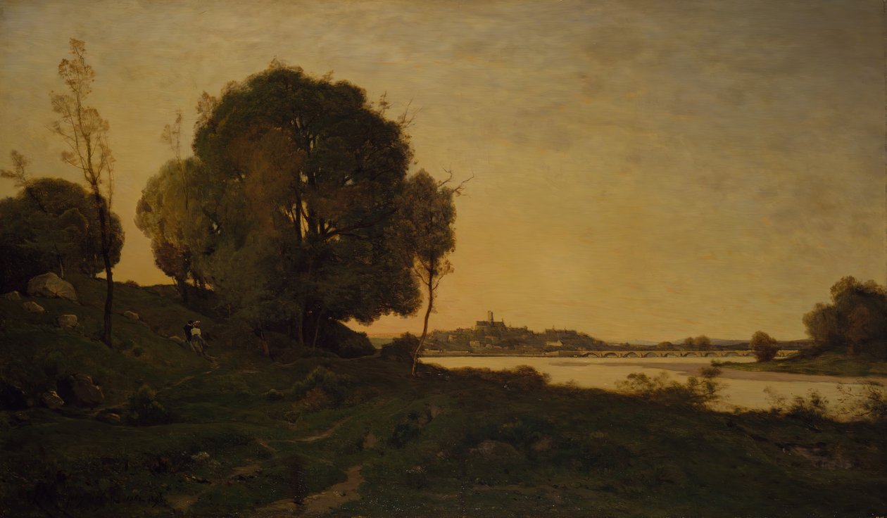 A Soha hídja, 1861-1893. alkotó: Henri Joseph Harpignies