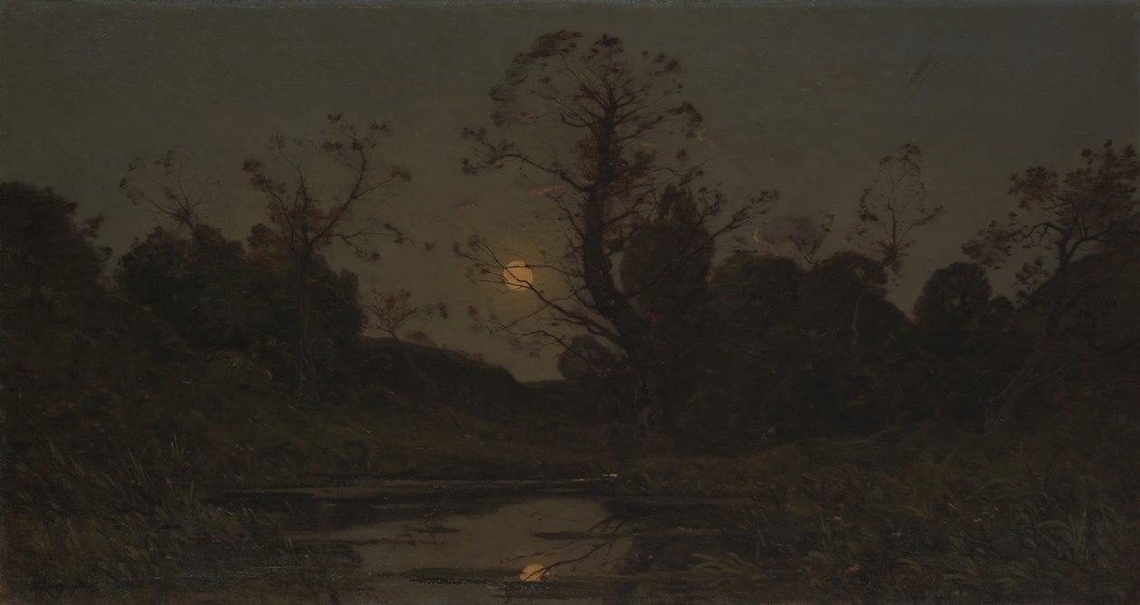 Holdkelte, 1885. alkotó: Henri Joseph Harpignies