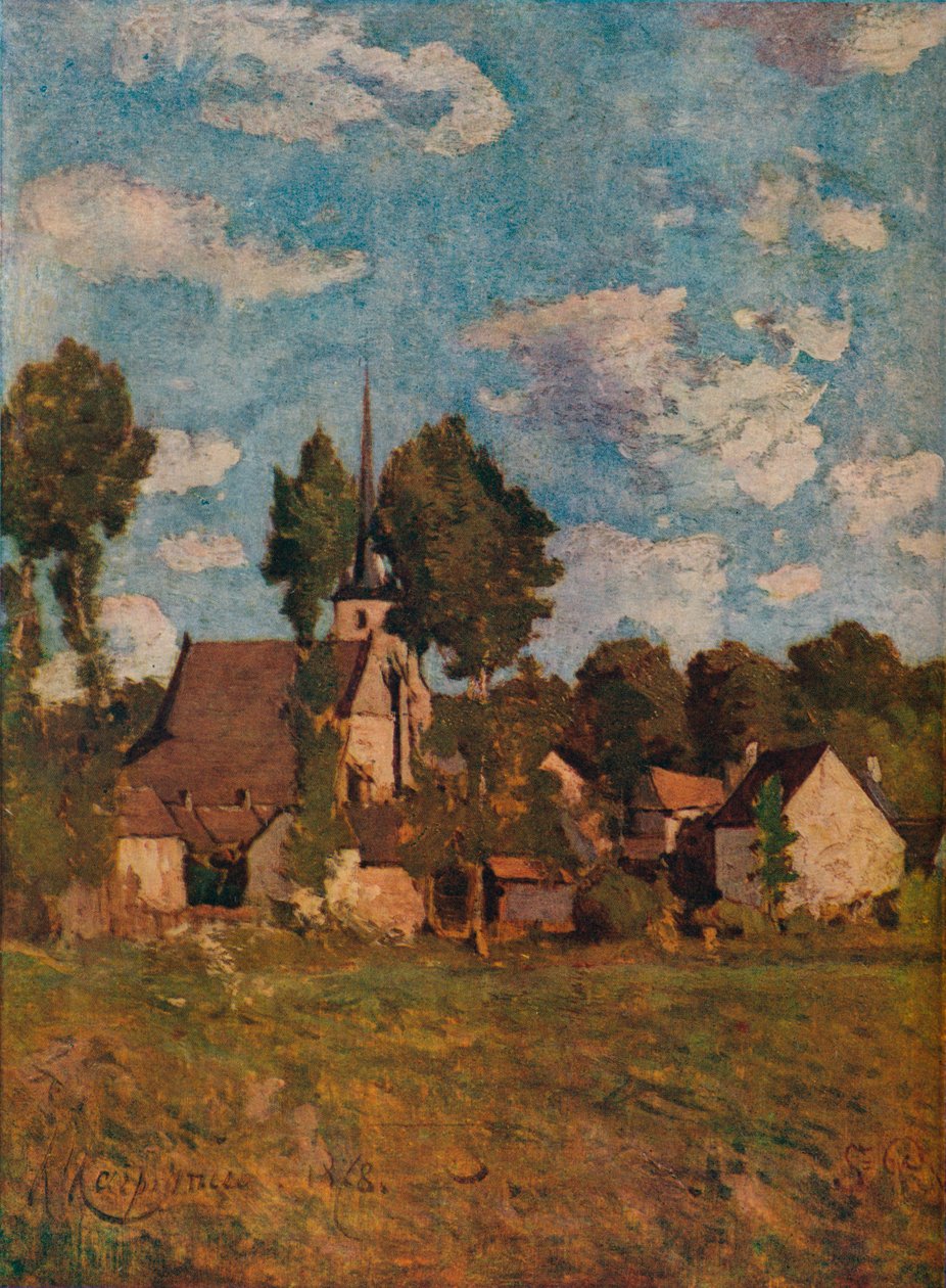 Saint-Privat, 1878 alkotó: Henri Joseph Harpignies