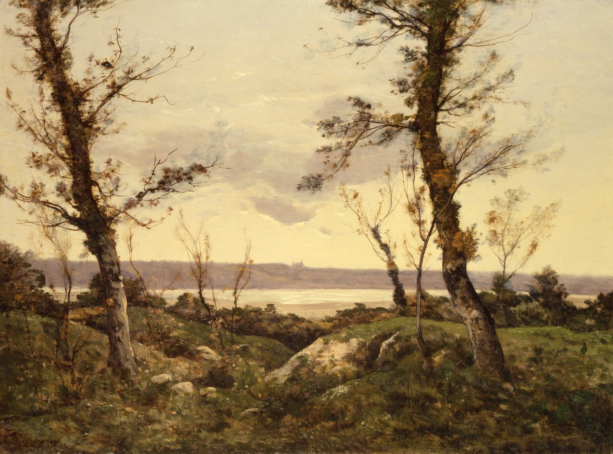 Torkolat, 1895 alkotó: Henri Joseph Harpignies
