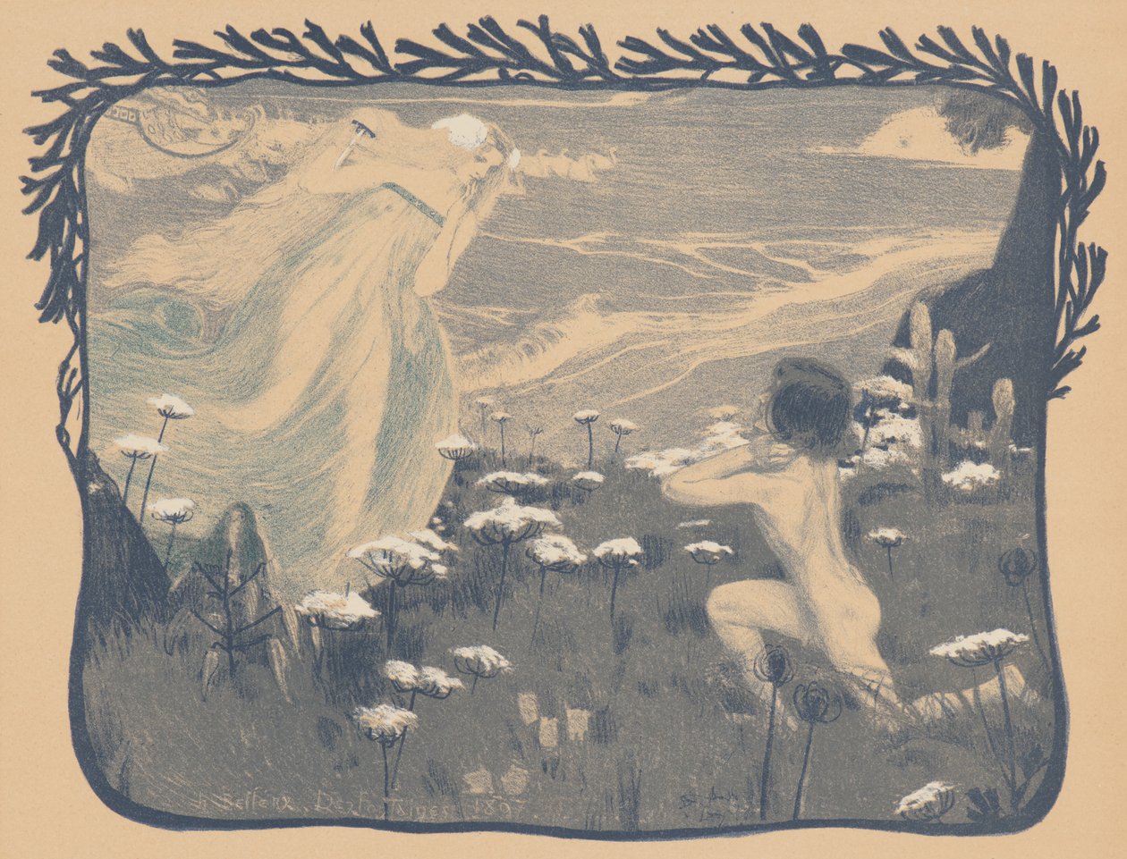 Az illúzió, 1897. alkotó: Henri Jules Ferdinand Bellery Desfontaines