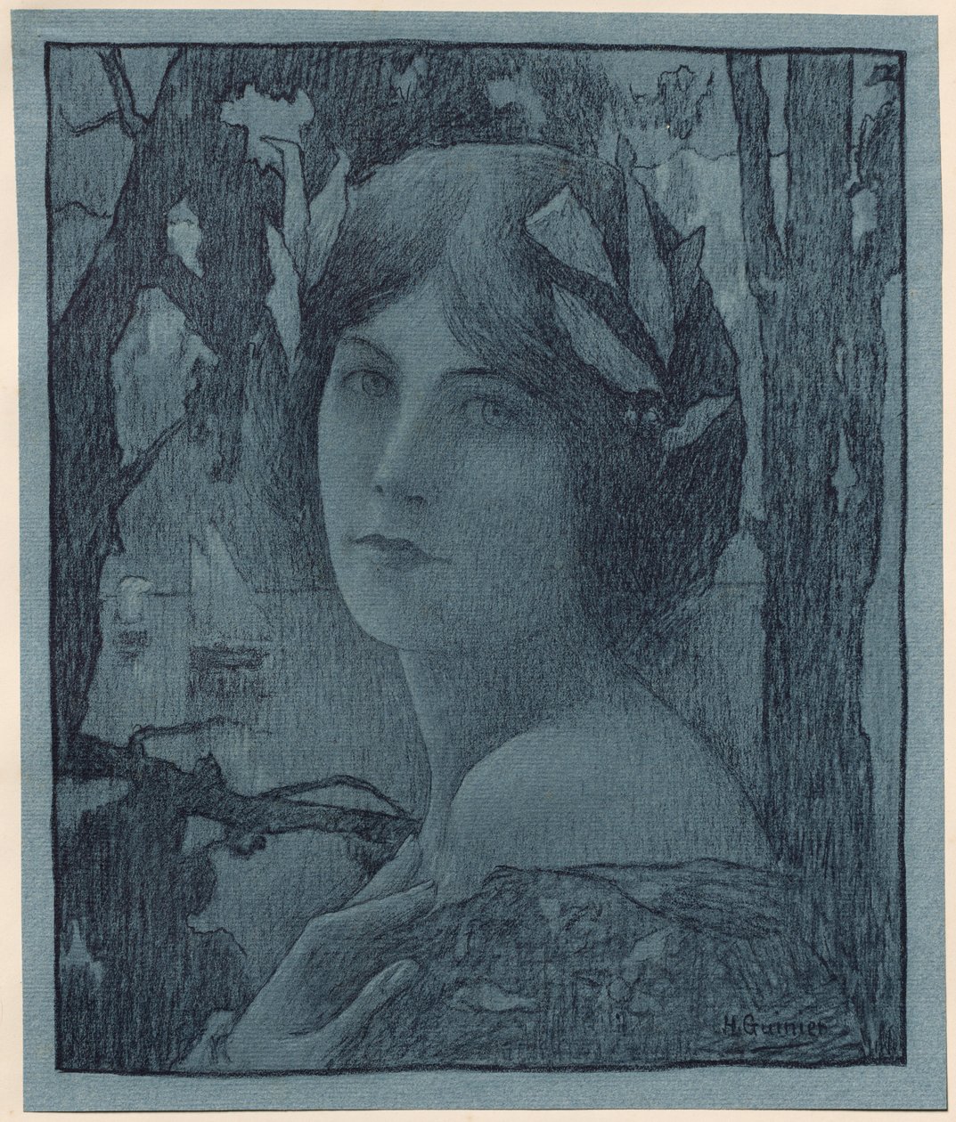 Édes éjszakát, 1899. alkotó: Henri Jules Guinier