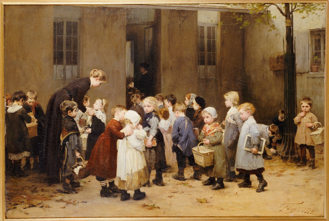 Vissza az iskolába alkotó: Henri Jules Jean Geoffroy