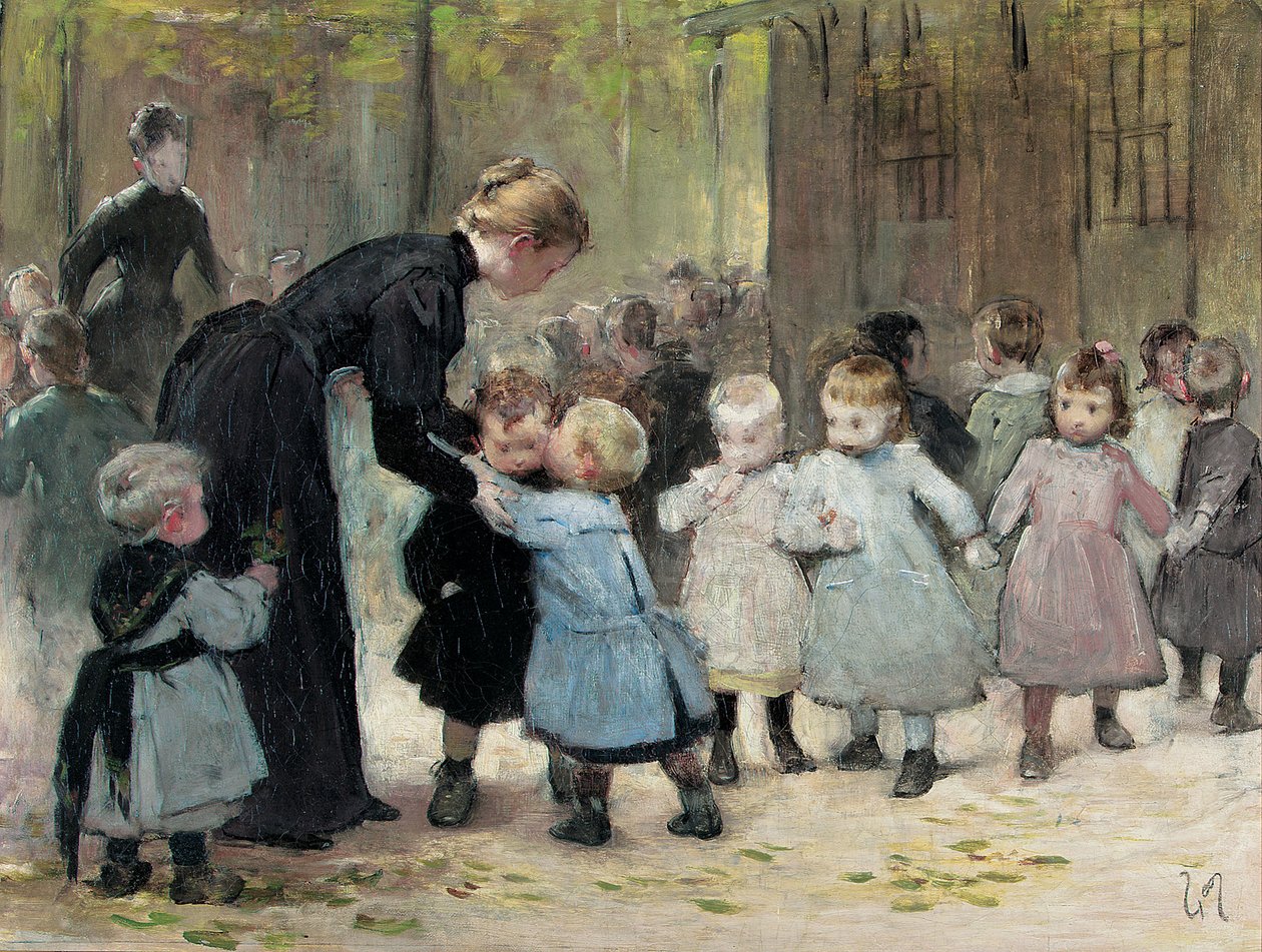 A játszótéren alkotó: Henri Jules Jean Geoffroy