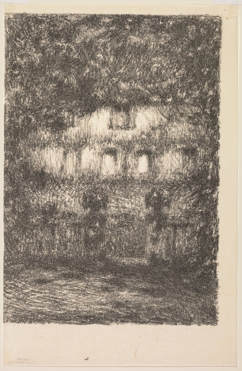 A ház Holdfényben alkotó: Henri Le Sidaner