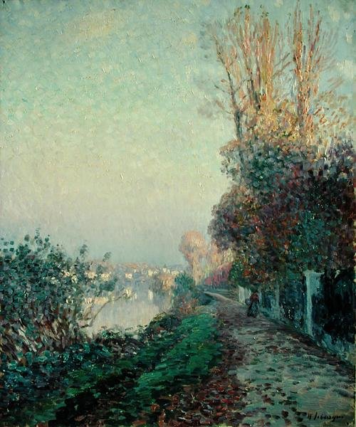 A folyó mentén (olaj, vászon) alkotó: Henri Lebasque
