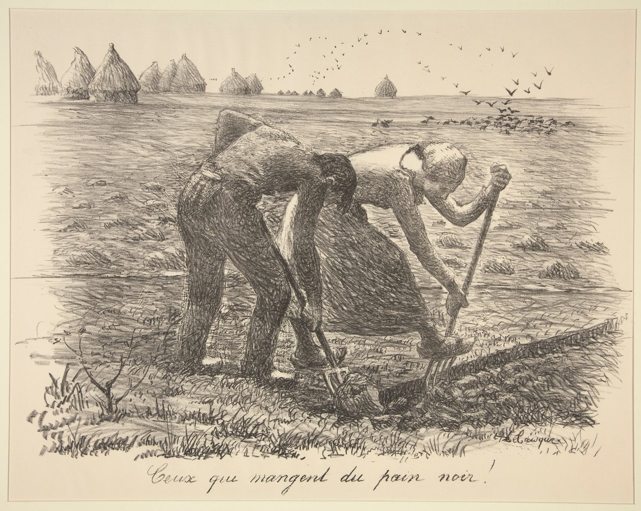 Akik fekete kenyeret esznek alkotó: Henri Lebasque