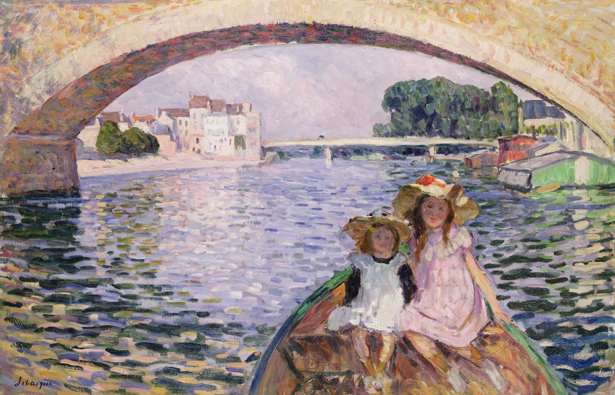 A csónakban, 1903 alkotó: Henri Lebasque