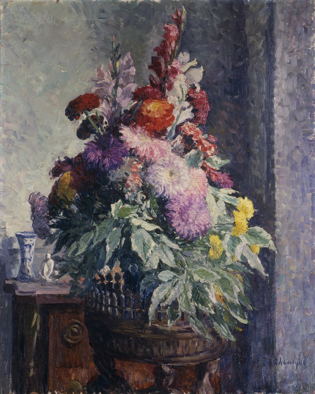 Belső virágcsokorral; Belső tér virágcsokorral, alkotó: Henri Lebasque
