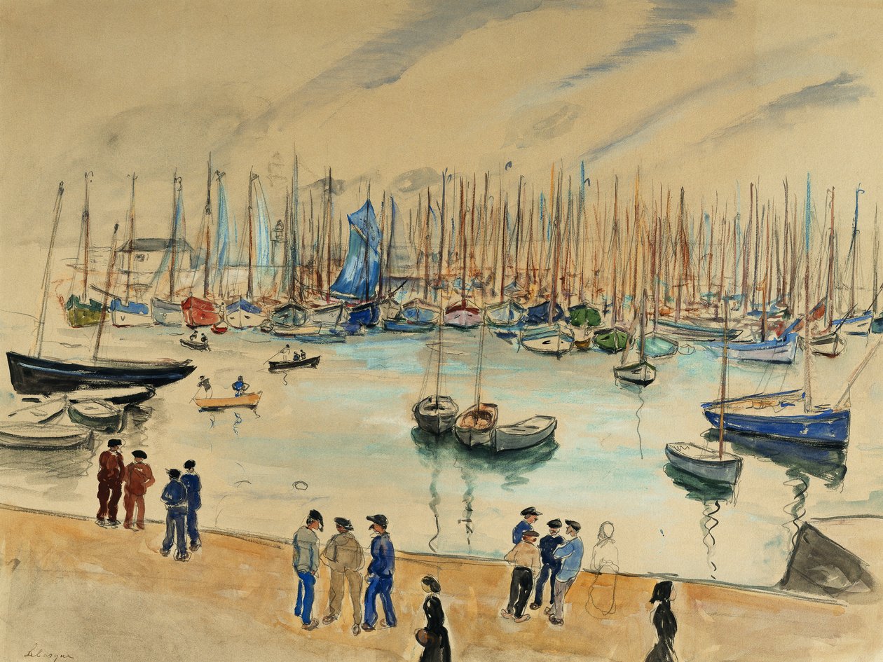Fordulat; Le Quai, alkotó: Henri Lebasque