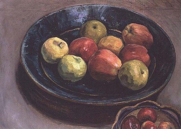 Csendélet almával alkotó: Henri Lebasque