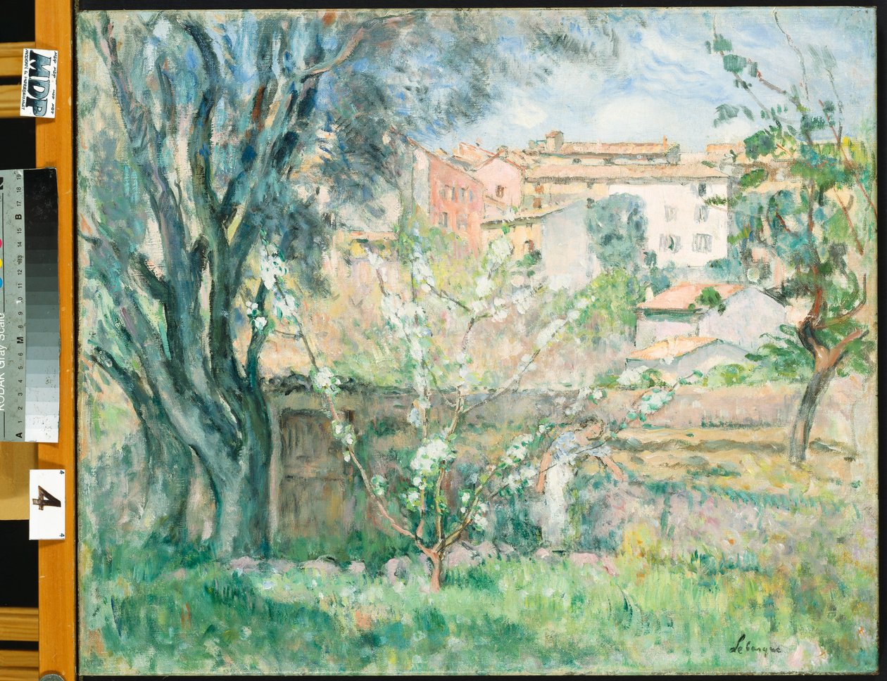 A művész kertje Cannetben, 1931 alkotó: Henri Lebasque