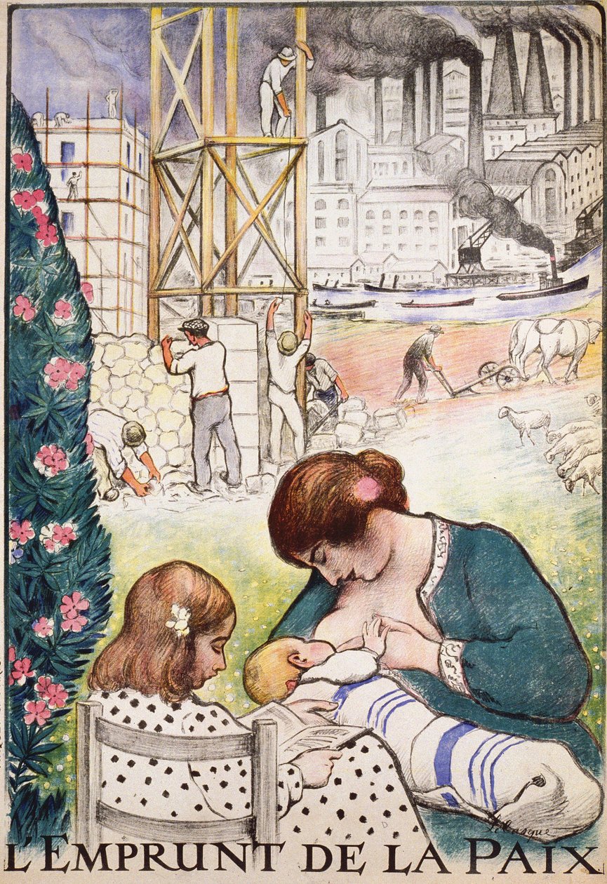 A békekölcsön – poszter: Henri Lebasque (1865-1937) alkotó: Henri Lebasque