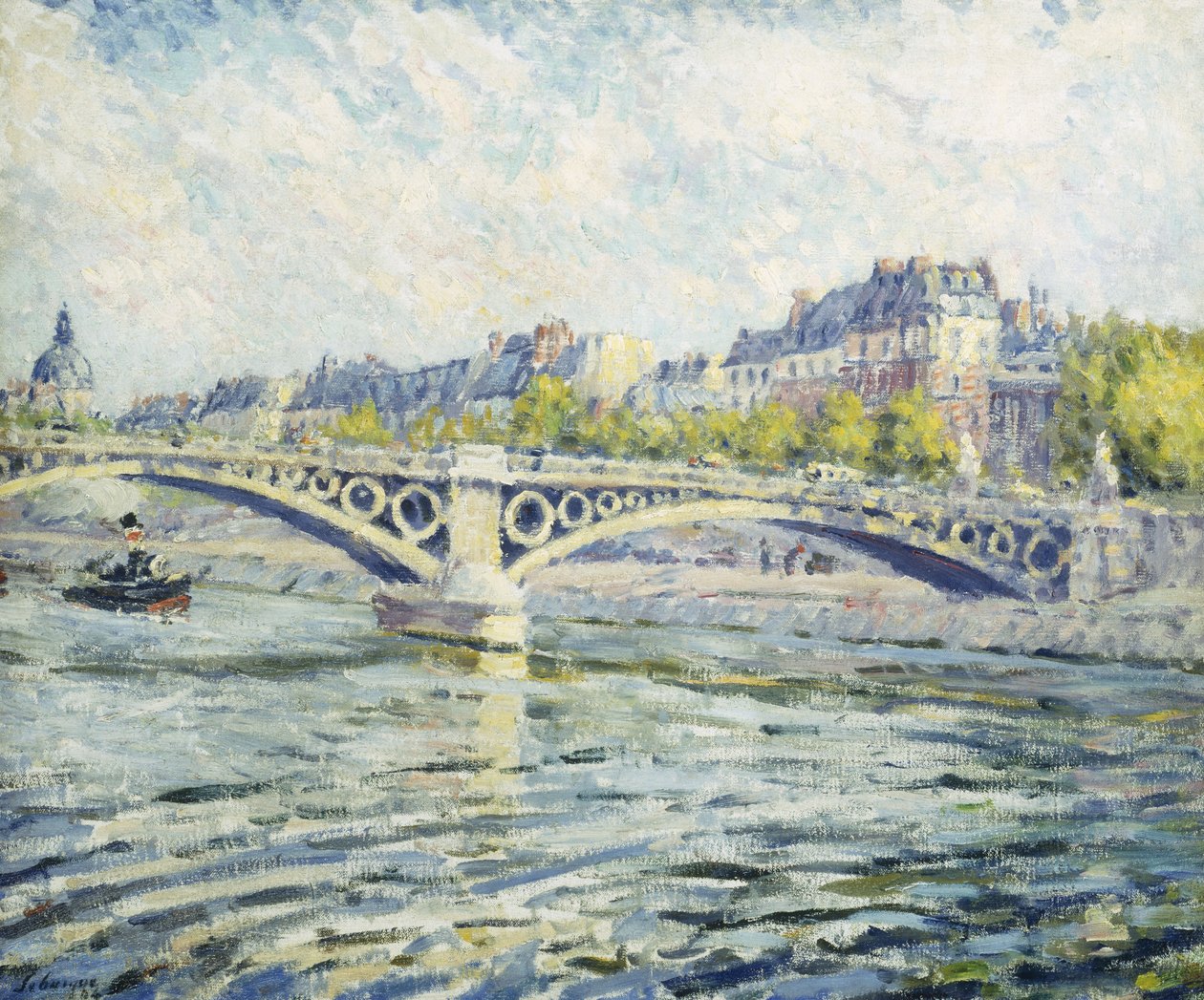 Szajna, Párizs; A Szajna Párizsban, 1904 alkotó: Henri Lebasque
