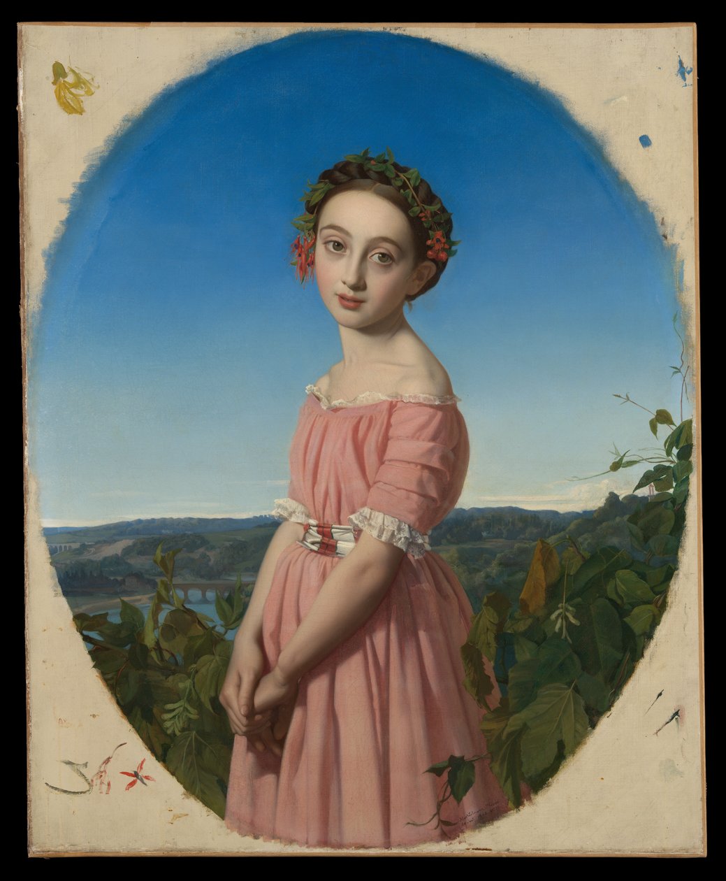Faustine Léo (1832-1865) alkotó: Henri Lehmann