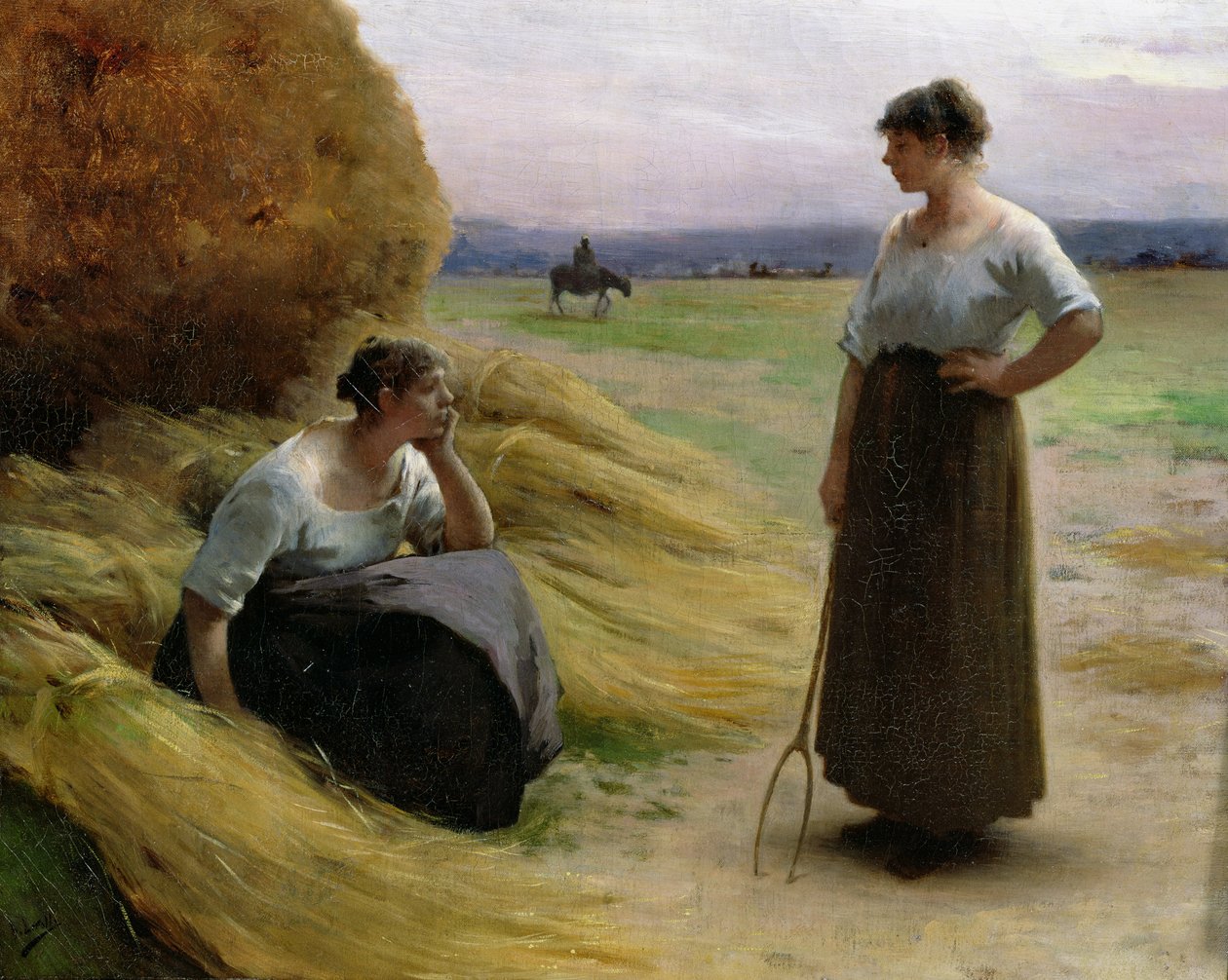 Az aratók alkotó: Henri Lerolle